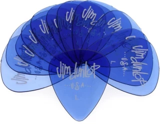 486PLT Gels Guitar Picks Blue Light 12-pack