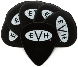 Eddie Van Halen Signature Guitar Picks - Black .60mm 6-pack