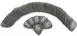 417R200 Gator Grip Guitar Picks - 2.0mm Black (72-pack)