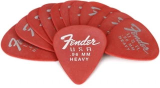 Original Delrin Guitar Picks 12-pack - .96mm Fiesta Red