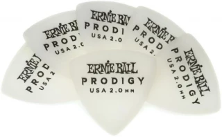 Prodigy Guitar Picks 2.0 mm White Shield (6-pack)