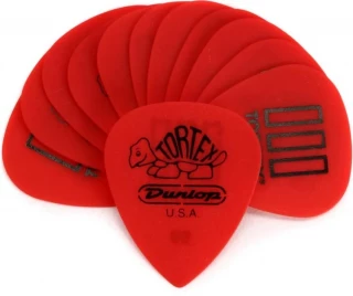 Tortex TIII Guitar Picks - .50mm Red (12-pack)