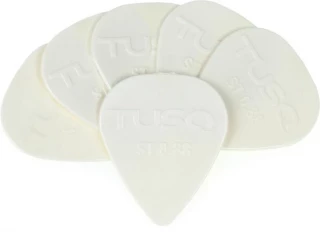 PQP-0088-W6 TUSQ Standard Guitar Picks - 0.88mm Bright Tone (6-pack)