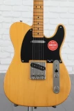 SG Standard Electric Guitar - Ebony vs Classic Vibe '50s Telecaster - Butterscotch Blonde