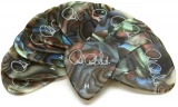 Abalone Shell Celluloid Guitar Picks - Heavy 12-Pack