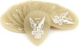 Ultem Small Teardrop Picks 12-pack .72mm