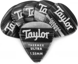 Premium Darktone 351 Thermex Ultra Guitar Picks 6-pack - Black Onyx 1.25mm