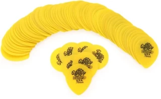 413R073 Tortex Teardrop Guitar Picks - .73mm Yellow (72-pack)