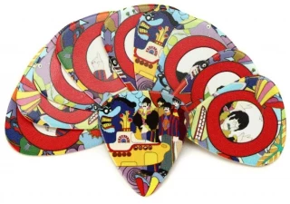 1CWH6-10B7 Yellow Submarine 50th Anniversary Guitar Picks - Heavy