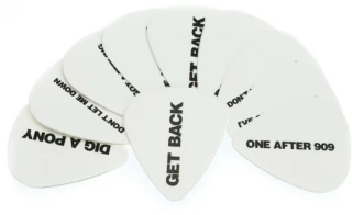 1CWH6-10B8 Beatles Get Back Guitar Picks - Heavy (5-pack)