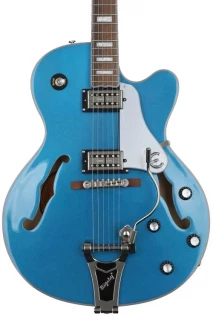 Epiphone Emperor Swingster Hollowbody - Delta Blue Metallic