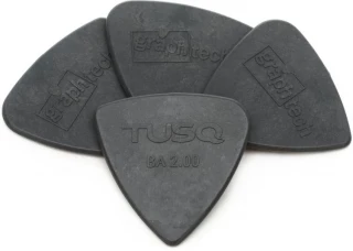 PQP-0402-G4 TUSQ Bi-Angle Guitar Picks - 2.0mm Deep Tone (4-pack)