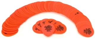 413R060 Tortex Teardrop Guitar Picks - .60mm Orange (72-pack)