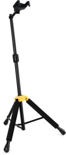 GS415B PLUS Single Guitar Stand with Auto Grip System and Foldable Yoke