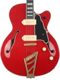 D'Angelico Excel 59 Hollowbody - Trans Cherry with Stairstep Tailpiece