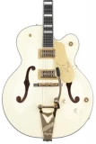 Gretsch G6136T-MGC Michael Guy Chislett Signature Falcon with Bigsby - Vintage White with Ebony Fingerboard