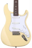 SE Silver Sky Electric Guitar - Moon White with Rosewood Fingerboard vs Les Paul Standard '50s P90 Electric Guitar - Gold Top