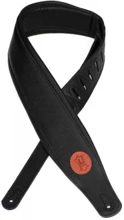 MSS2 Garment Leather Guitar Strap - Black