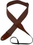 MC8A Cotton Acoustic Guitar/Dobro Strap with Neck Loop - Brown