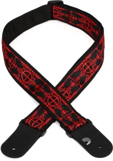 50mm Woven Guitar Strap - Voodoo