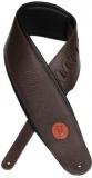 MSS2-4 Garment Leather Bass Strap - Dark Brown