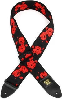 Jacquard Guitar Strap - Tango Rose