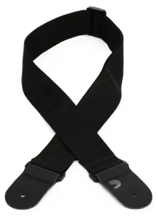 Polypropylene Guitar Strap - Black