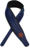 MSS2 Garment Leather Guitar Strap - Blue