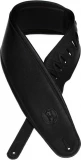 MSSB2-4-BLK 4 1/2" Wide Black Garment Leather Bass Strap