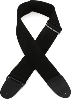 M8P3 Polypropylene Guitar Strap - Black