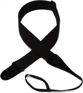 MC8A Cotton Acoustic Strap with Neck Loop - Black