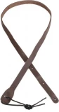 3/4" Leather Mandolin Strap - Brown