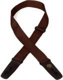 Professional Gig Series 2" Brown Poly Strap with Locking Ends