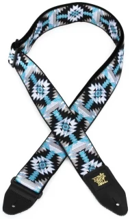 Jacquard Guitar Strap - Albuquerque Blue