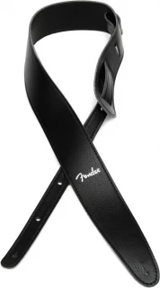 Vegan Leather Guitar Strap - Black