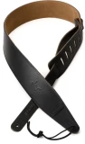 G Arrow Leather Strap - Black