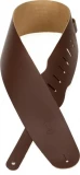 M4 3.5" Genuine Leather Bass Strap - Brown