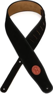 MSS3 Suede Guitar Strap - Black