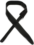 Artisan Crafted Leather 2" Strap - Black