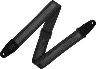 MC2CG 2" Cotton Combo Guitar Strap - Black