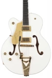 Gretsch G6136TG Players Edition Falcon with Bigsby, Left-handed - White