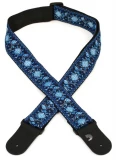 2" Woven Guitar Strap - Monterey 2 - Blue