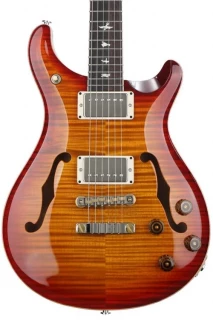 PRS McCarty 594 Hollowbody II - Dark Cherry Burst 10-Top