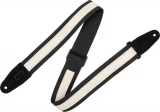 MC2CG 2-inch Cotton Combo Guitar Strap - Black Creme