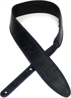 Chroma Leather Guitar Strap - Dark Blue