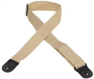 M8POLY 2" Woven Polypropylene Guitar Strap - Tan