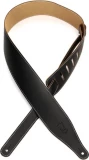 DM17 Genuine Leather Guitar Strap - Black