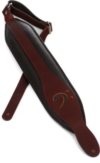 X-Clef Latigo Leather Bass Strap - Brown