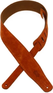 MS26 Suede Guitar Strap - Honey