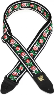 Jacquard Guitar Strap - Winter Rose